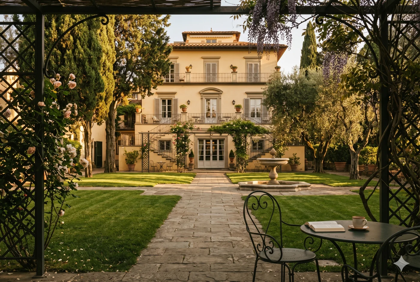 Sina Villa Medici garden
